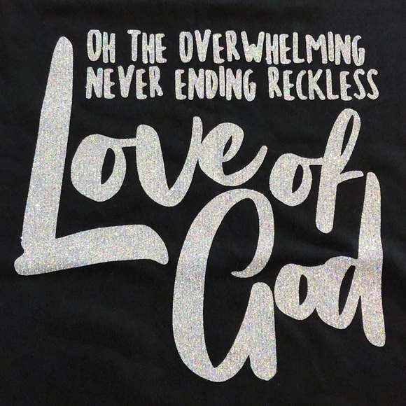 Reckless Love of God Christian Tshirt - Picture 3 of 10